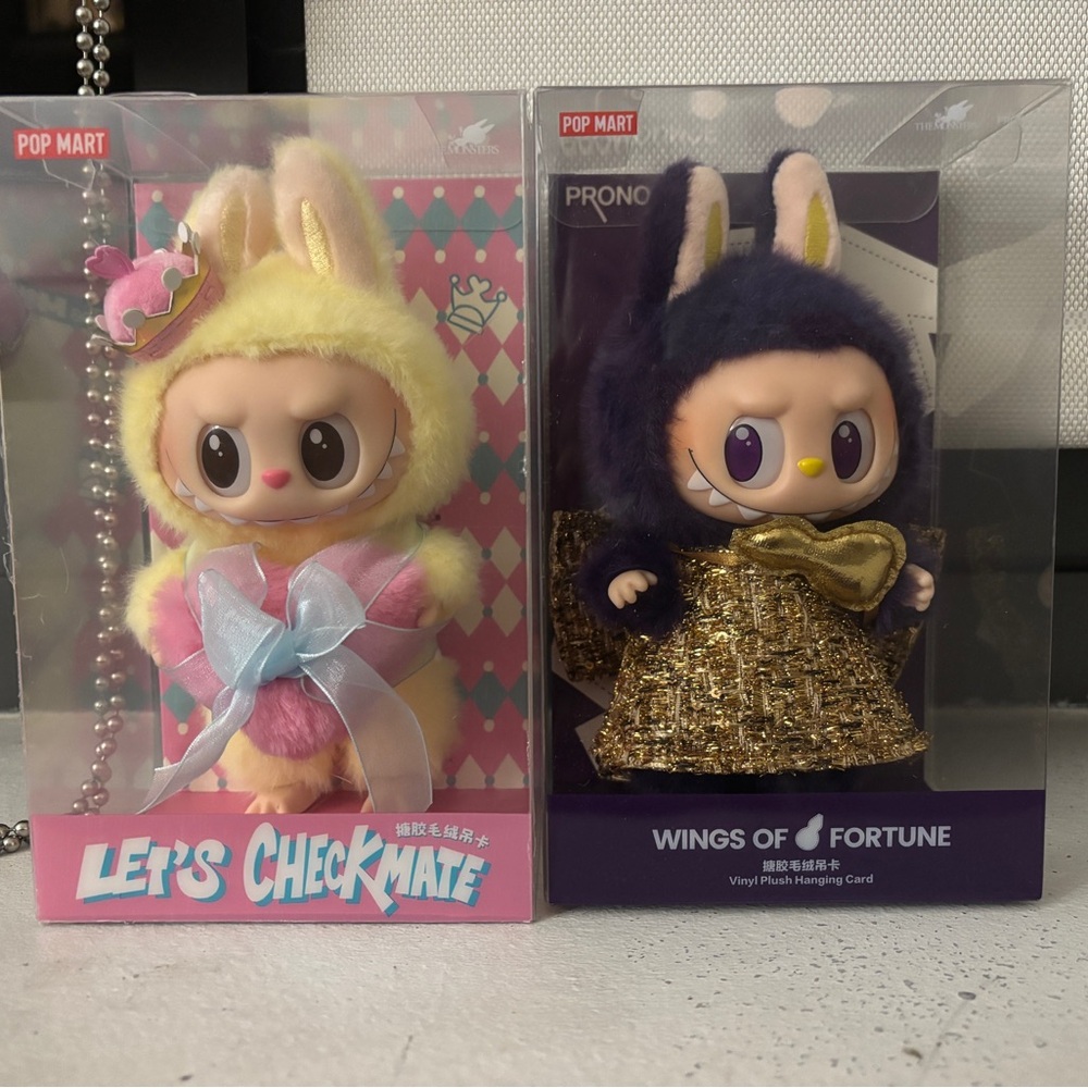 Labubu checkmate x wheel of the fortune limited edition set - pop mart
